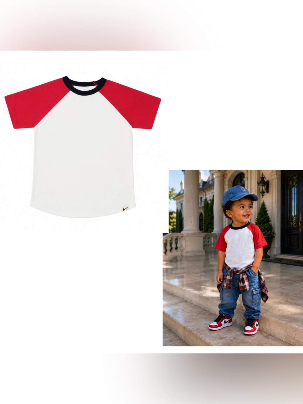 GAP TODDLER COLOR BLOCK T-SHIRT SIZE 5 YEARS OLD